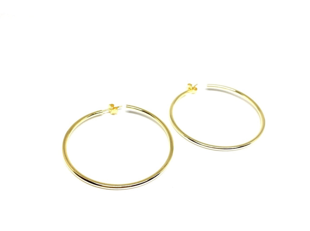 55 mm hoop earrings